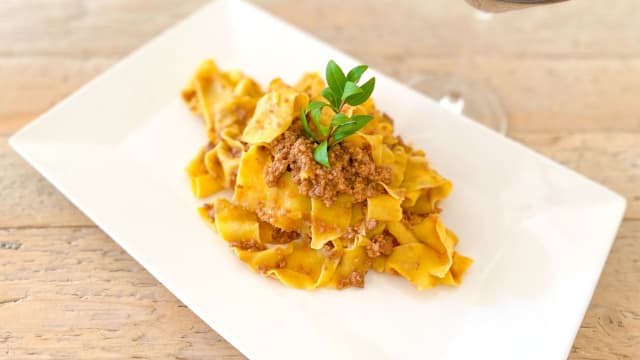 Pappardelle al ragù toscano - Cantinale, Monteriggioni