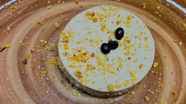 Cheese cake al caffè e gocce di Cioccolato   - La Veranda del Castelbarco