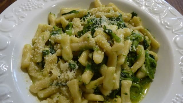 Gnocchetti con Cime di Rapa e Pecorino - Agriturismo San Lorenzo