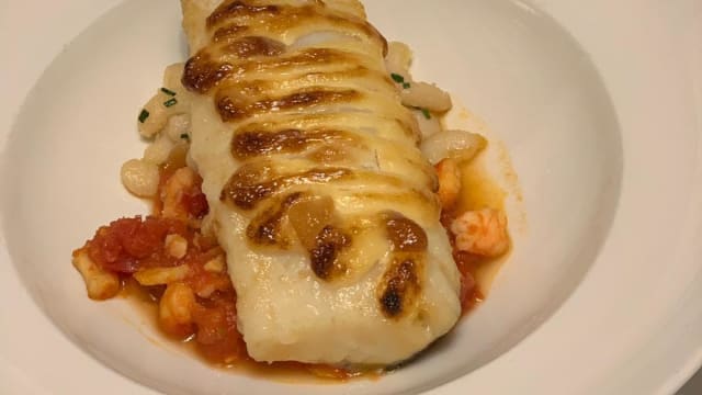 Bacalao a la muselina de ajos de la Sra Carme - 7 Portes