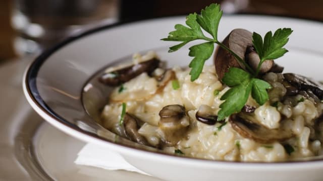 Risotto de cogumelos - Terrace Caxias