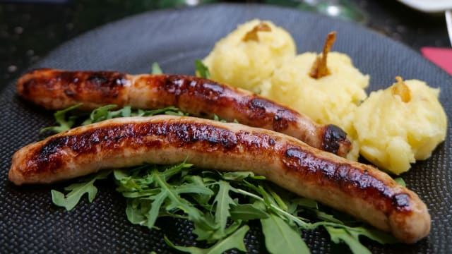 Saucisse de volaille - La Brasserie, Paris