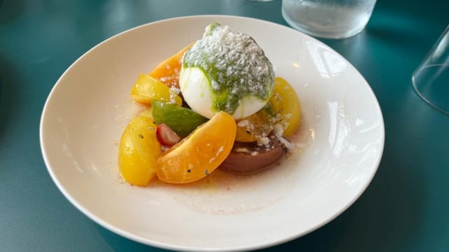 Burrata et tomate tricolore - All Together Restaurant Colombes, Colombes