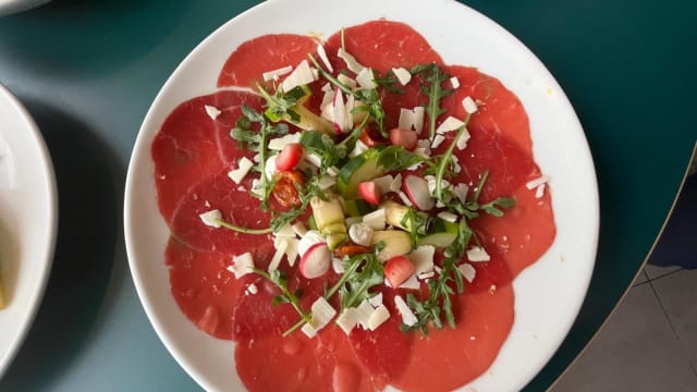 Carpaccio de boeuf - All Together Restaurant Colombes