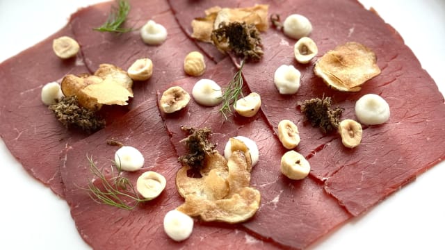 Carpaccio di Black Angus - Quartuccio Bistrot