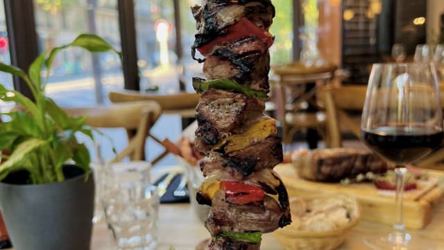 Brochettes - Café El Sur, Paris