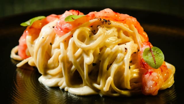 Cheese and pepper tagliolini - Drop - Restaurant & Premium Mixology