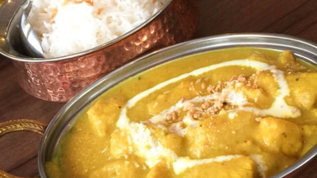 Chicken korma - Restaurang Goa