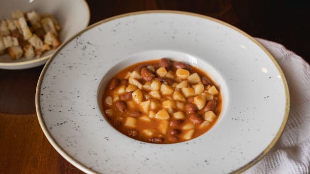 "Cazzarelli & fagioli"  - Ristorante Vittoria, Castel Di Sangro