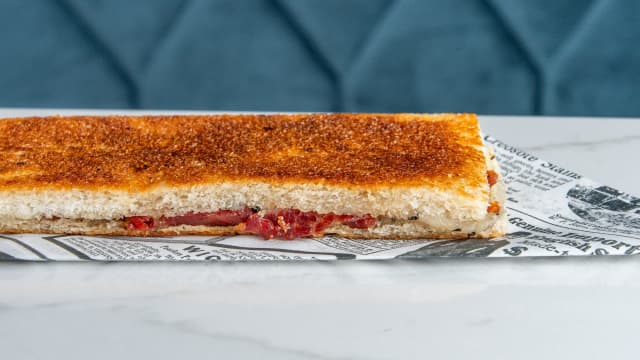 Truffled Iberian Ham sandwich - La Catorce, Madrid