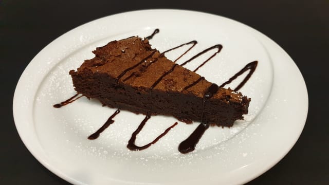 torta al cioccolato - Volare restaurant, Rome