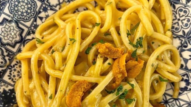 tagliolini con i ricci - Bottega di Mare