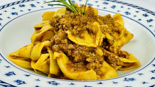 Pappardelle Fatte In Casa al Ragù - Le Mandrie di Ripalta