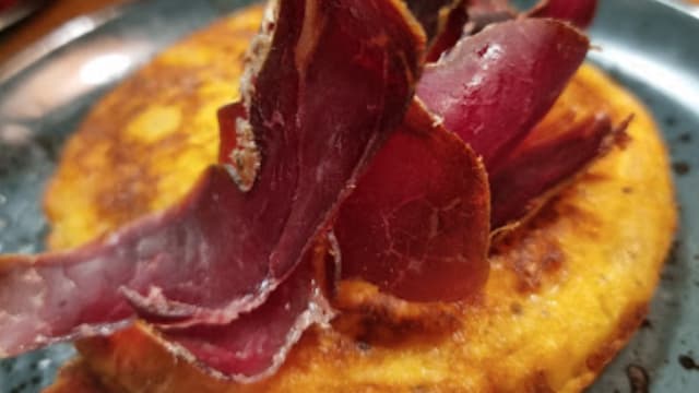 Mini tortilla con jamón - Bo de Boqueria