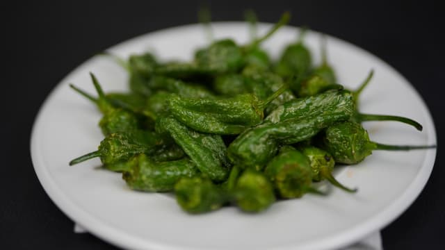 Pimientos del padrón - Bo de Boqueria, Barcelona