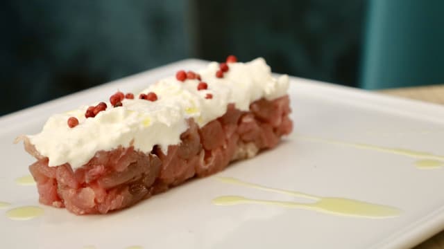 Tartare di tonno - Trattoria del Golfo, Naples