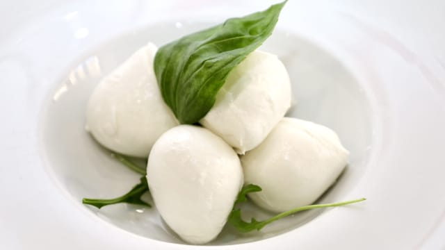 Mozzarella di bufala - Trattoria del Golfo, Naples