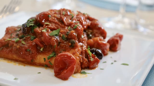 Baccalà alla siciliana - Trattoria del Golfo, Naples