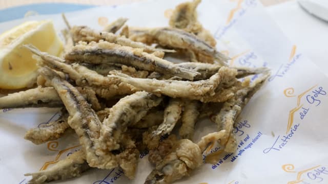 Alici fritte di pozzuoli - Trattoria del Golfo, Naples