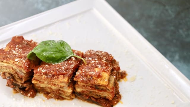 Parmigiana di melanzane - Trattoria del Golfo, Naples