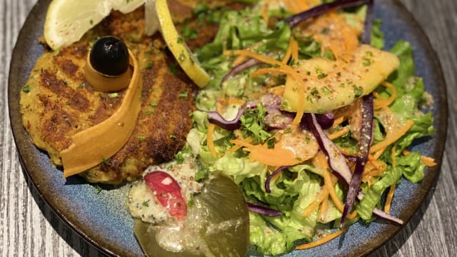 Les falafels VEGAN - Le Grenier de Notre Dame, Paris