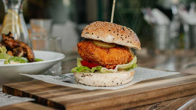 Chicken Burger  - Sloppy Joe, Amsterdam