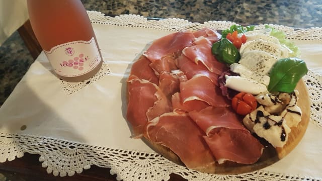 Taglierino  culatello bufala e grana  - La Roccia