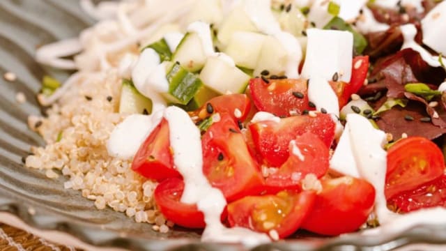 Wendy - La salade à la grecque - Pita Pan Vegan, Paris