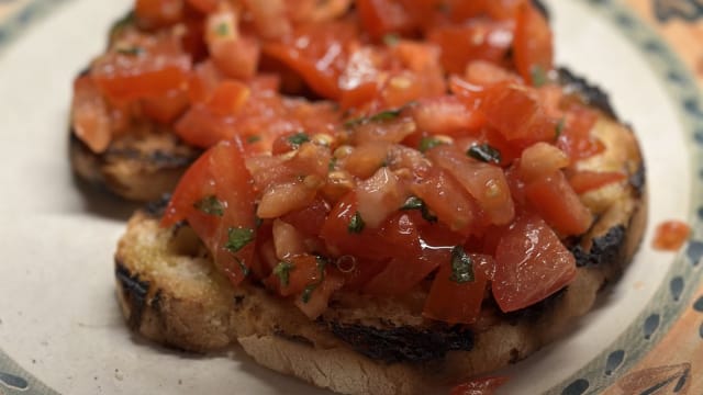 Bruschetta al Pomodoro - Palle d'Oro, Florence