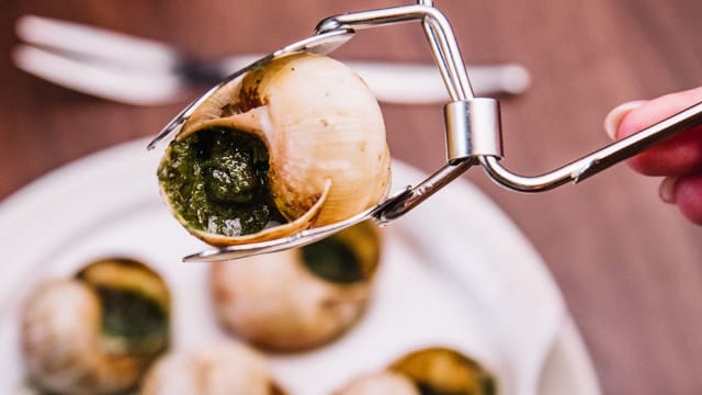 Les fameux escargots de bourgogne (X6) - Le Triadou Haussmann, Paris