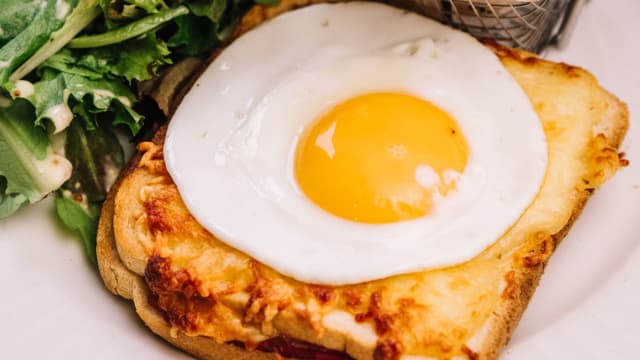 Croque monsieur maison - Le Triadou Haussmann, Paris