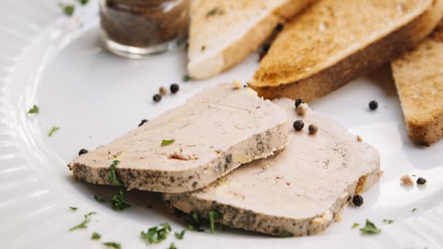 Foie gras de canard français - Le Triadou Haussmann, Paris