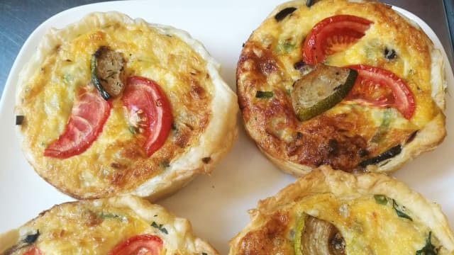 Quiche maison - 't Zandkoekje