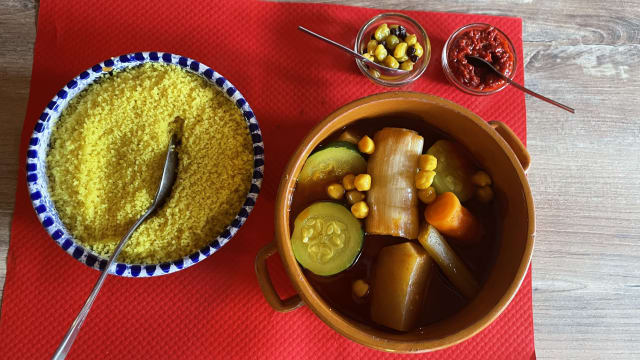 Couscous berbère, aux 7 légumes - Le Ksar, Ostwald