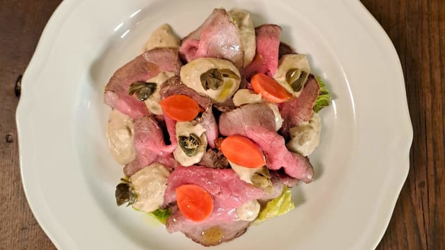 Vitello tonnato - Osteria Via dell'Abbondanza 14