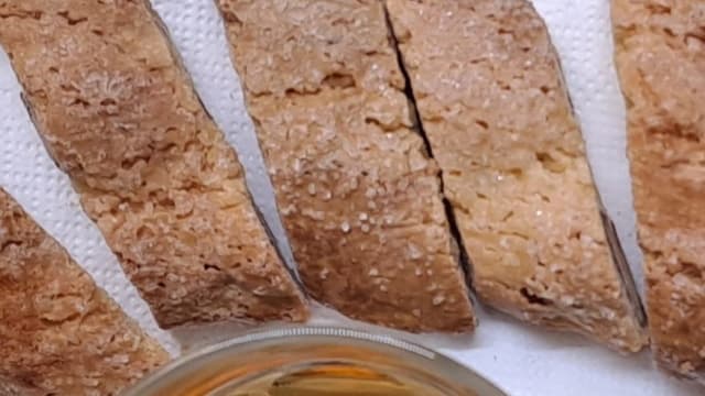 Cantucci alle mandorle con vinsanto - Osteria Via dell'Abbondanza 14, Pistoia