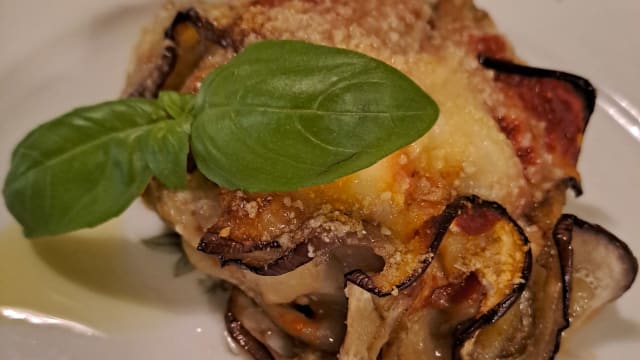 Melanzana alla parmigiana - Osteria Via dell'Abbondanza 14, Pistoia