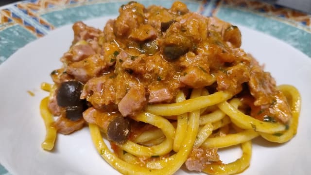 Tonnarelli al ragù di tonno  - Bellavista