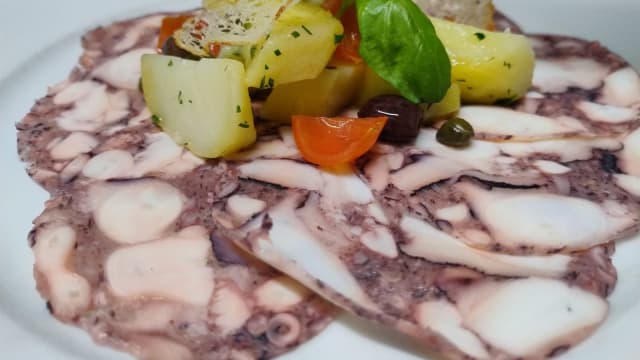 Carpaccio di polpo - Bellavista