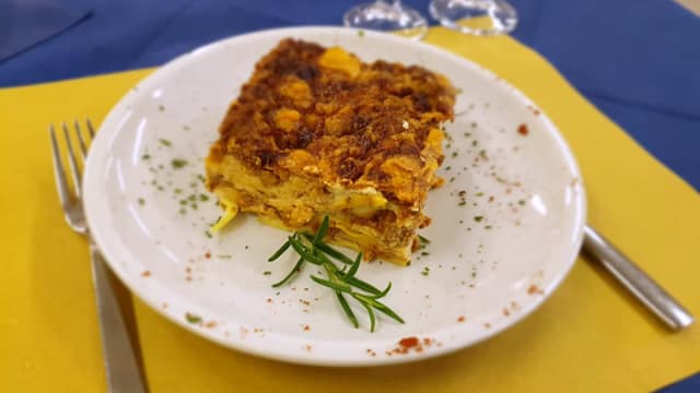 Lasagne alla bolognese - Casa del pellegrino