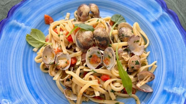 scialatielli ai frutti di mare - La Dolce Vista, Praiano