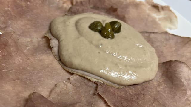 Vitello tonnato - Bar Ristoro Cannone D’Oro