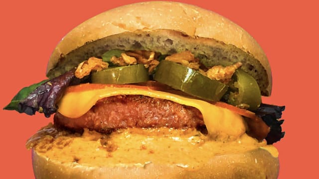 THE SPICY B! BURGER - Vegan Burger Bar by VBB House , Paris