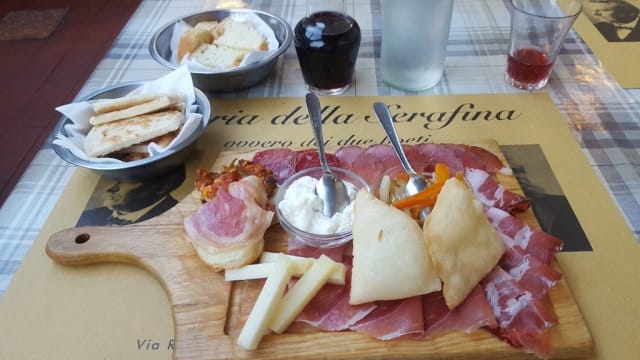 Antipasto della casa - Osteria Della Serafina