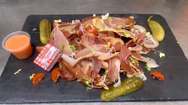 Plateau jambon serrano - Delirium Café Perpignan, Perpignan