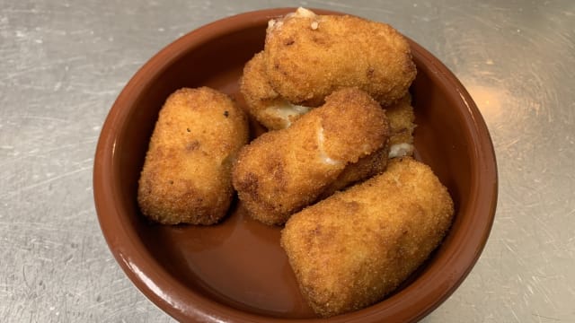 Croquetas de jambon ibérique - Delirium Café Perpignan, Perpignan