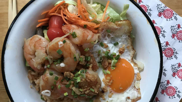 Lôc lak revisité (poulet ou bœuf ou crevettes ou tofu) - TouyTouyT, Paris