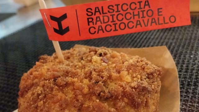 Arancina Salsiccia - Cantunera Roma