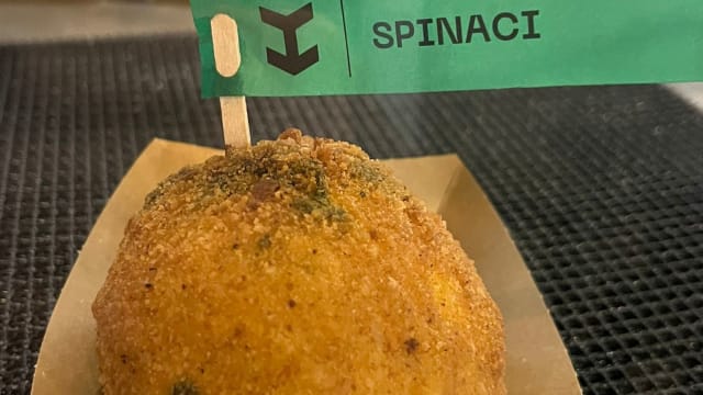 Arancina Spinaci - Cantunera Roma