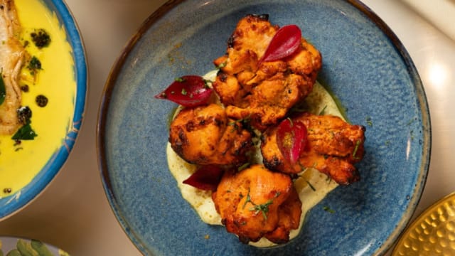 Chicken tikka - The Crossing "aux Galeries Lafayette Le Gourmet", Paris